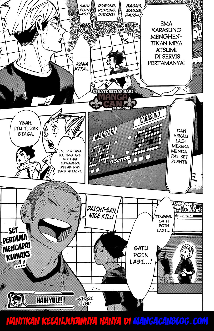 Haikyuu!! Chapter 261 Image 18