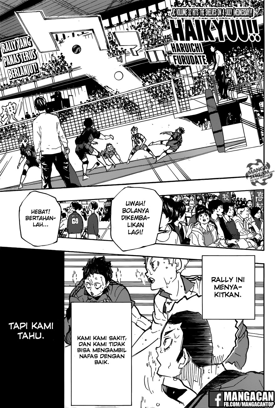 Haikyuu!! Chapter 308 Image 0