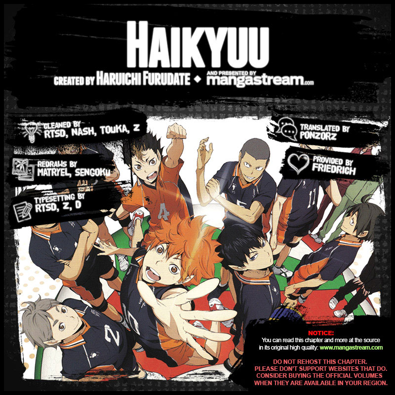 Haikyuu!! Chapter 308 Image 1