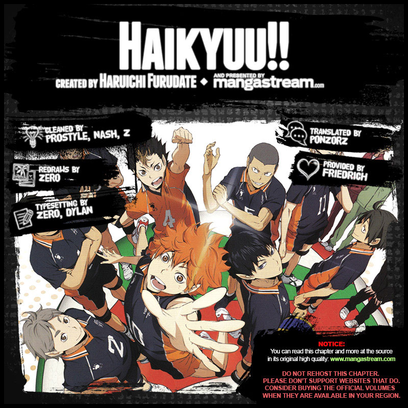 Haikyuu!! Chapter 315 Image 1