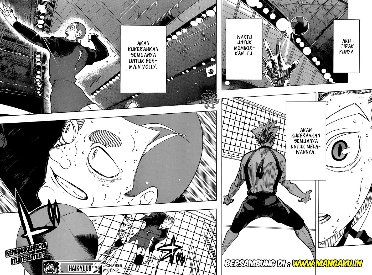 Haikyuu!! Chapter 335 Image 18