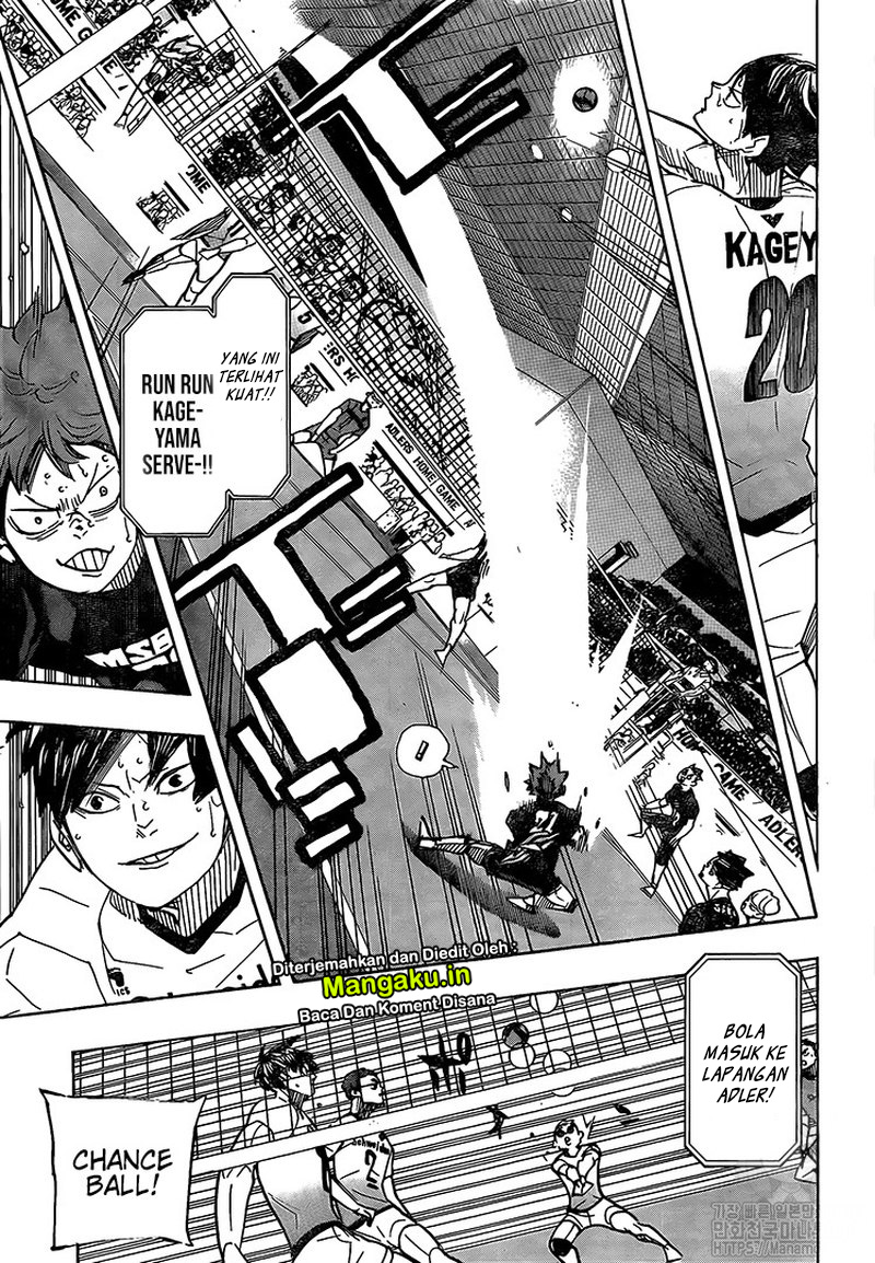 Haikyuu!! Chapter 389 Image 9
