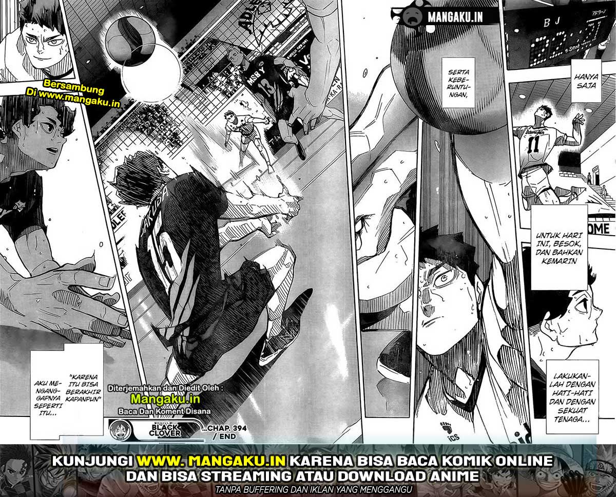 Haikyuu!! Chapter 394 Image 19