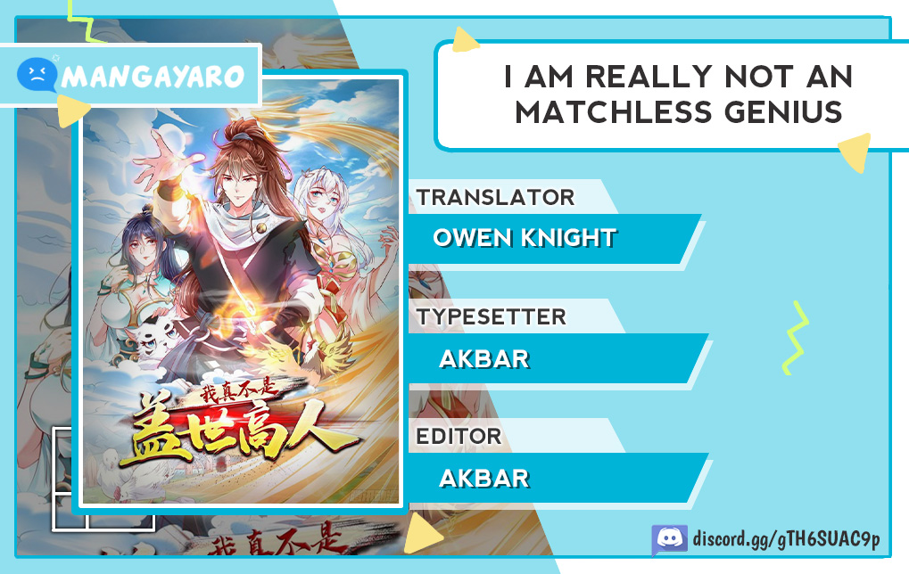 I Am Really Not an Matchless Genius Chapter 23 Image 0