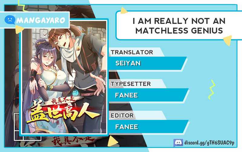 I Am Really Not an Matchless Genius Chapter 57 Image 0