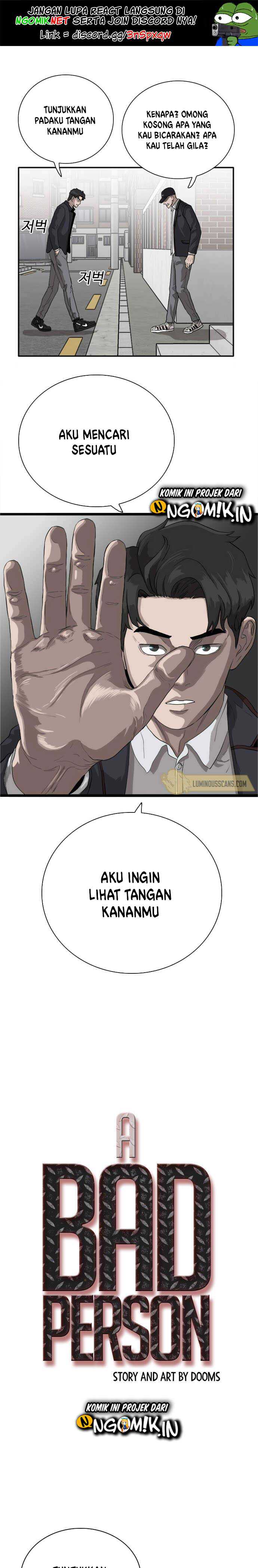 A Bad Person (Bad Guy) Chapter 17 Image 1