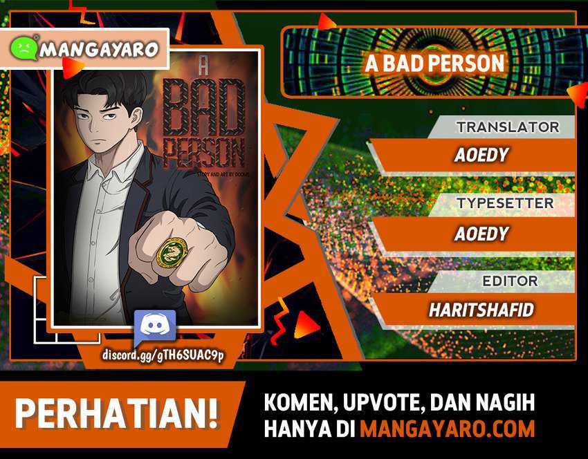 A Bad Person (Bad Guy) Chapter 27.2 Image 0
