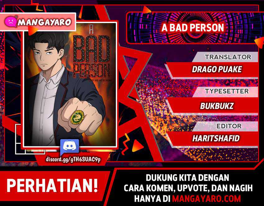A Bad Person (Bad Guy) Chapter 29.1 Image 0