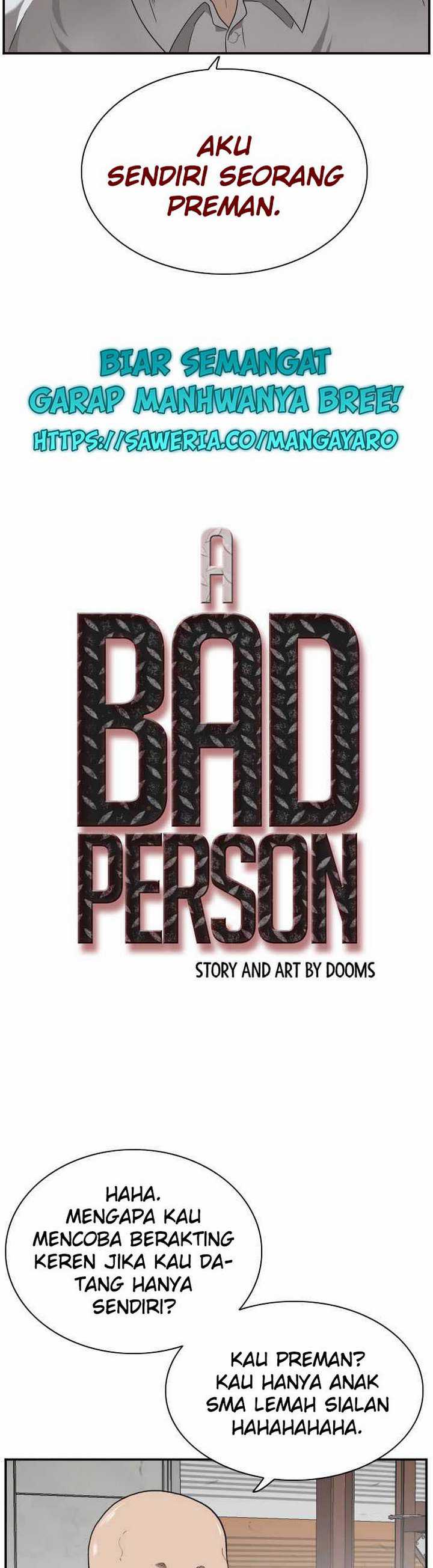 A Bad Person (Bad Guy) Chapter 33.1 Image 3