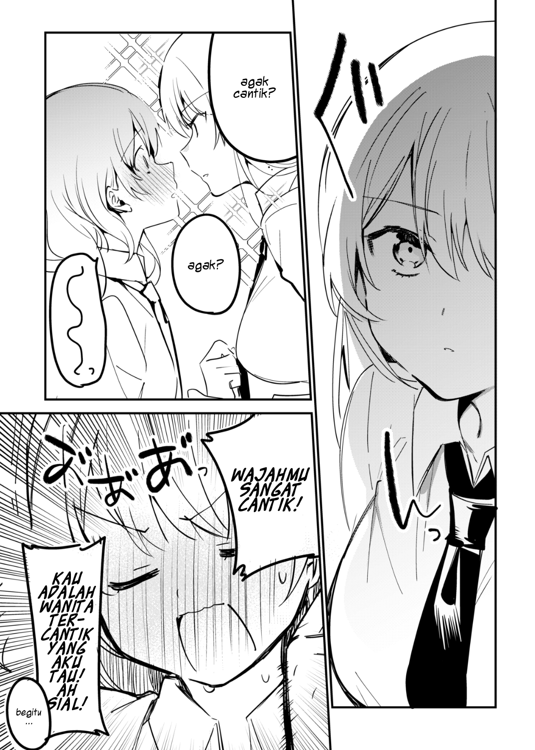 A Girl Whose Breasts are a Little Big and is Kinda Pretty Chapter 01 Image 2