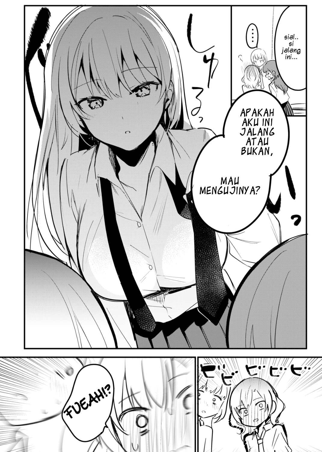 A Girl Whose Breasts are a Little Big and is Kinda Pretty Chapter 01 Image 3