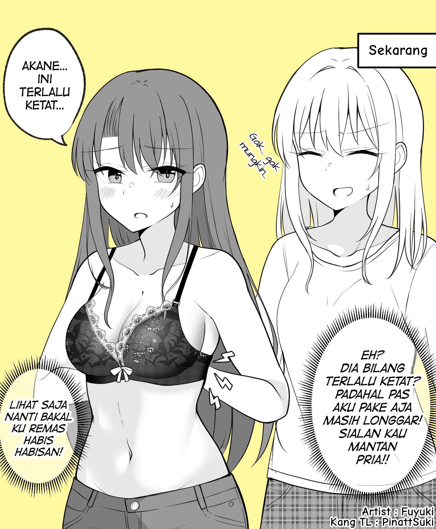 Daily Life of a Couple in Which the Boyfriend Became a Girl One Day Chapter 02 Image 1