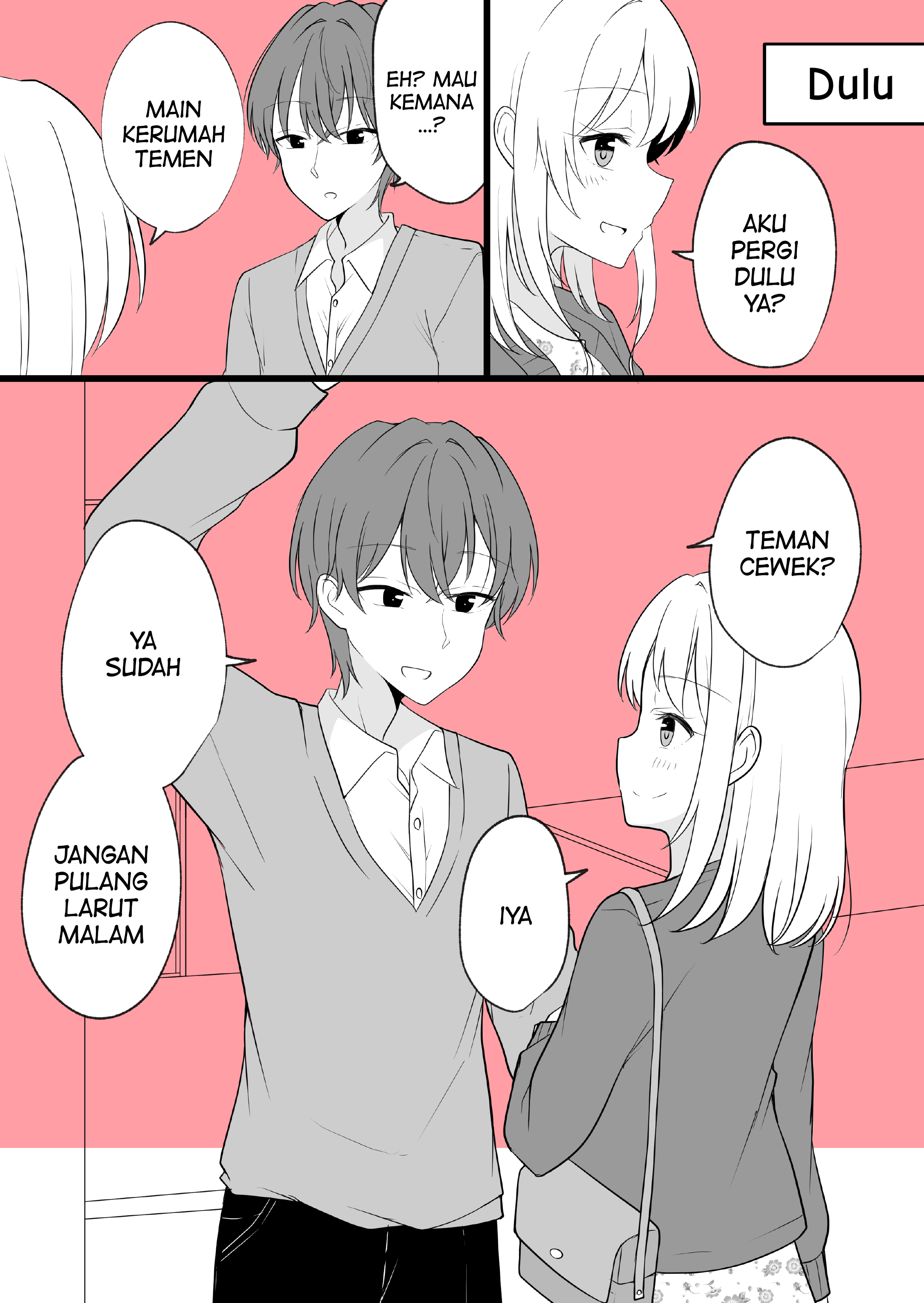 Daily Life of a Couple in Which the Boyfriend Became a Girl One Day Chapter 19 Image 0