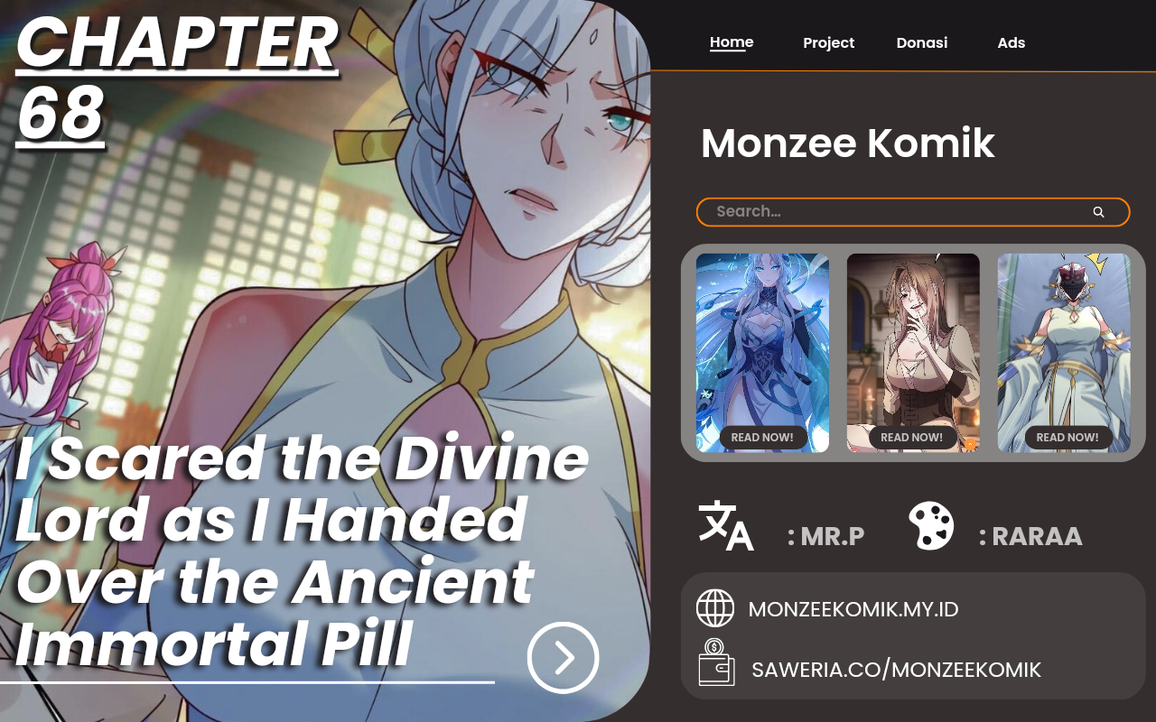 I Scared the Divine Lord as I handed over the Ancient Immortal Pill Chapter 68 Image 1