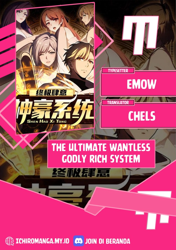 The Ultimate Wantless Godly Rich System Chapter 13 Image 0