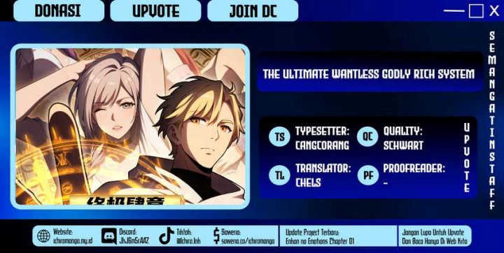 The Ultimate Wantless Godly Rich System Chapter 23 Image 0