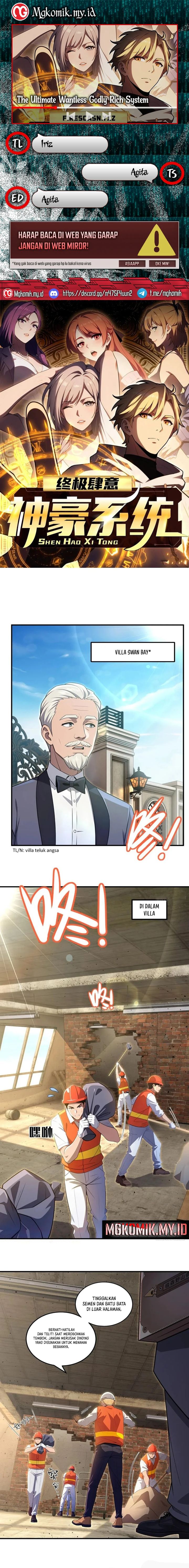 The Ultimate Wantless Godly Rich System Chapter 30 Image 0