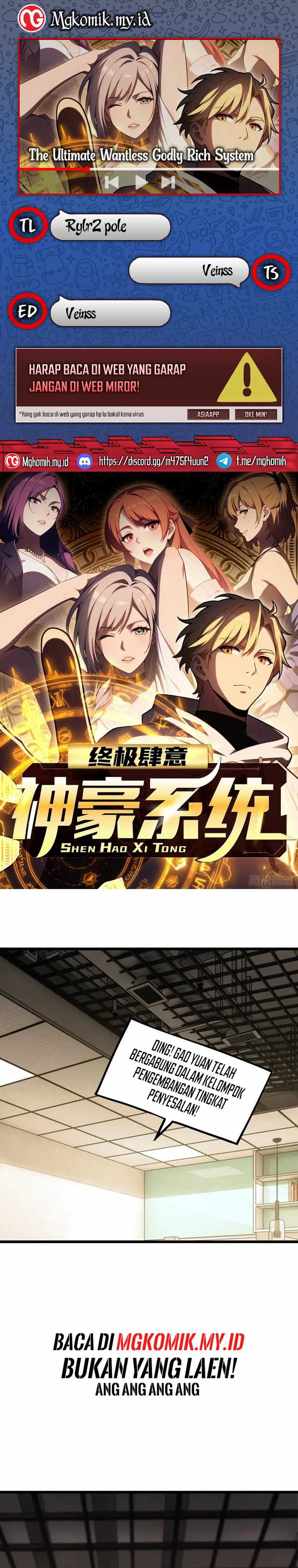 The Ultimate Wantless Godly Rich System Chapter 41 Image 0