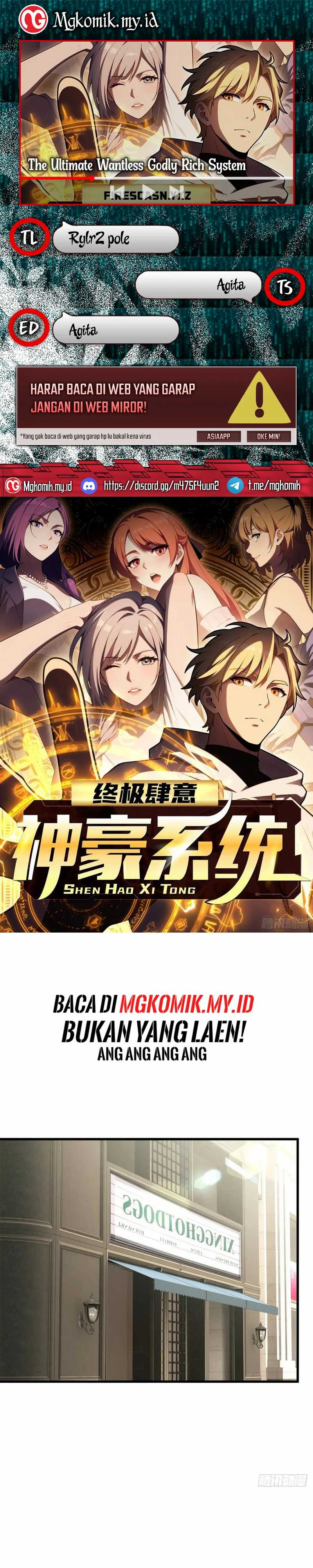 The Ultimate Wantless Godly Rich System Chapter 44 Image 0