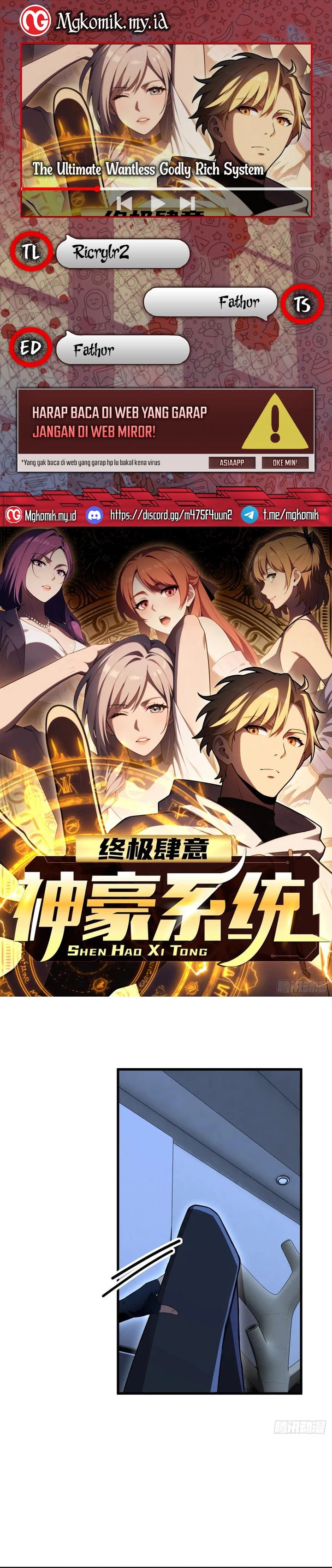 The Ultimate Wantless Godly Rich System Chapter 57 Image 0