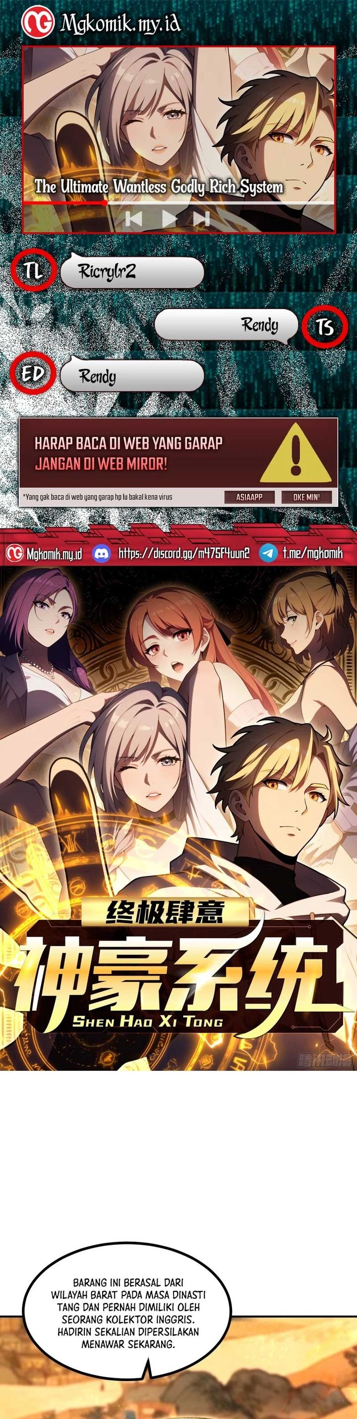 The Ultimate Wantless Godly Rich System Chapter 69 Image 0