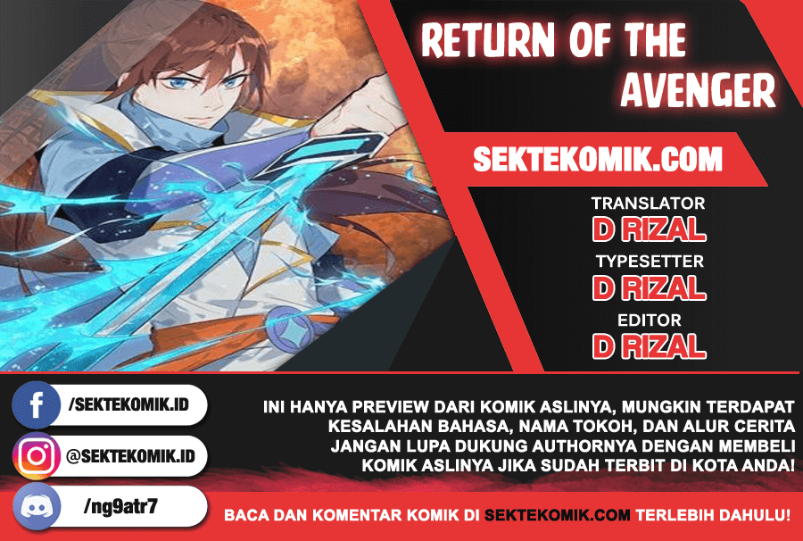 Return of the Avenger Chapter 18 Image 0
