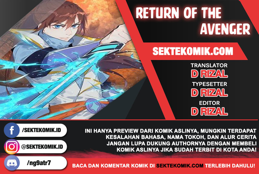 Return of the Avenger Chapter 22 Image 0