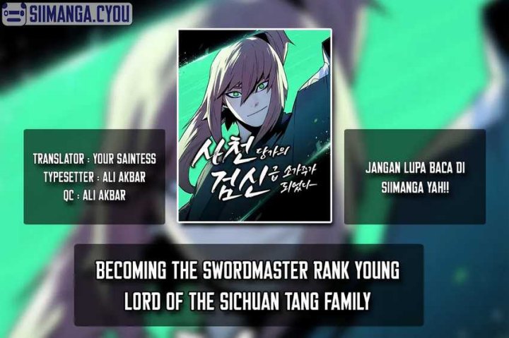 Becoming the Swordmaster Rank Young Lord of the Sichuan Tang Family Chapter 07 Image 0