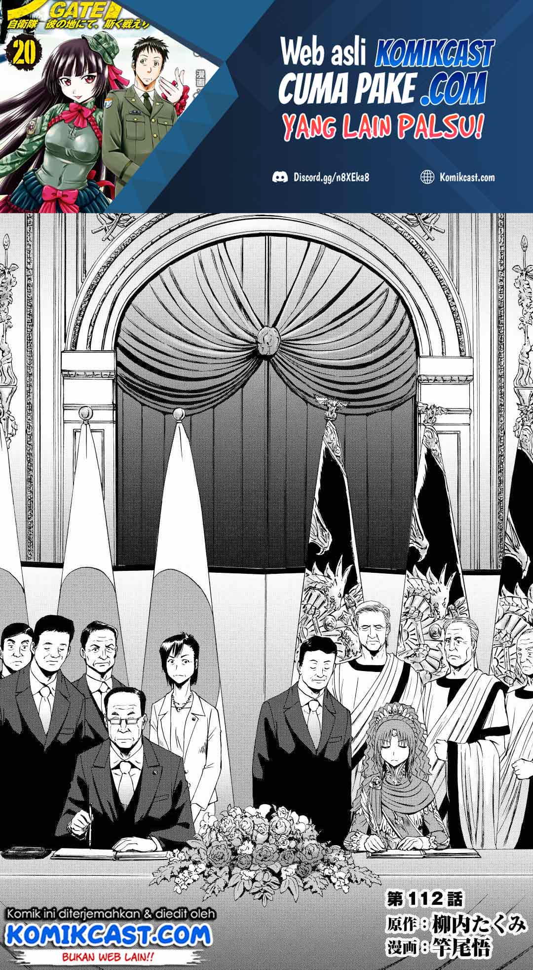 Gate – Jietai Kare no Chi nite, Kaku Tatakeri Chapter 112 Image 1