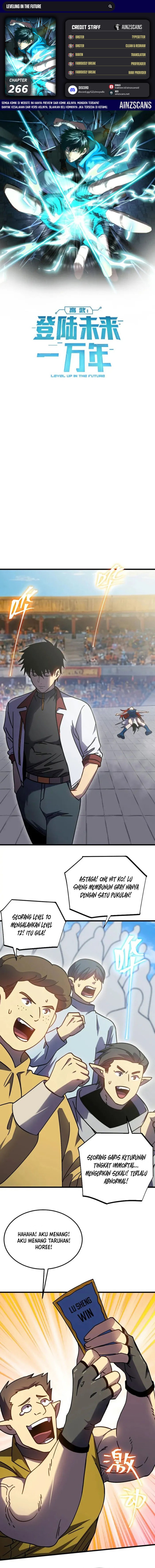 Leveling In The Future (Apex Future Martial Arts) Chapter 266 Image 0