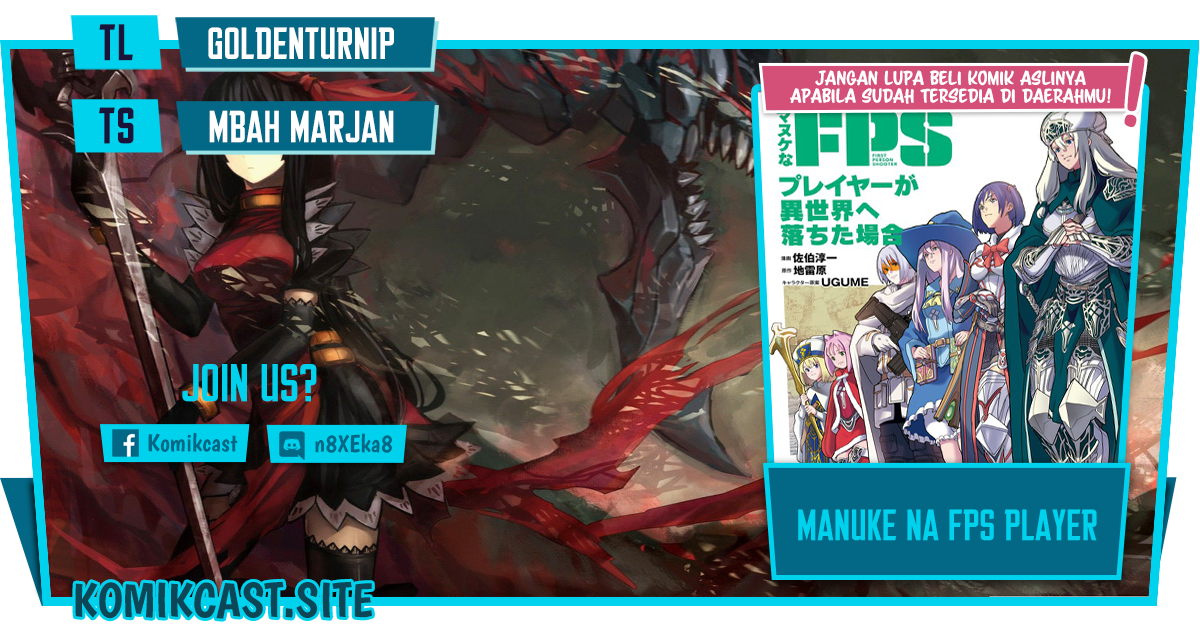 Manuke na FPS Player ga Isekai e Ochita Baai Chapter 24.2 Image 0