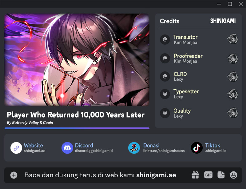 Player Who Returned 10,000 Years Later Chapter 98 Image 0
