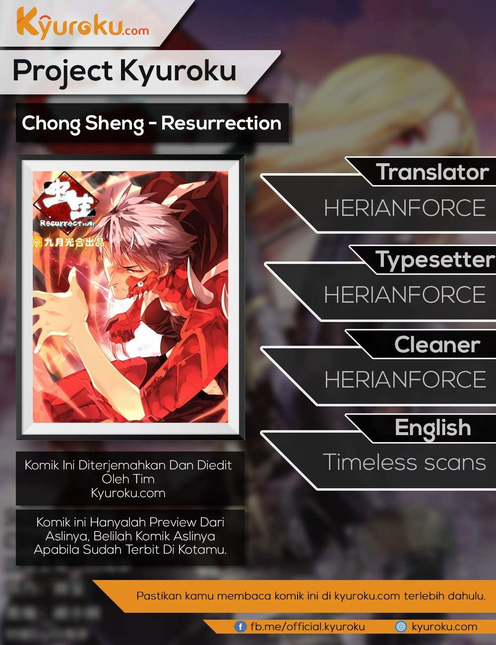 Chong Sheng – Resurrection Chapter 80 Image 0
