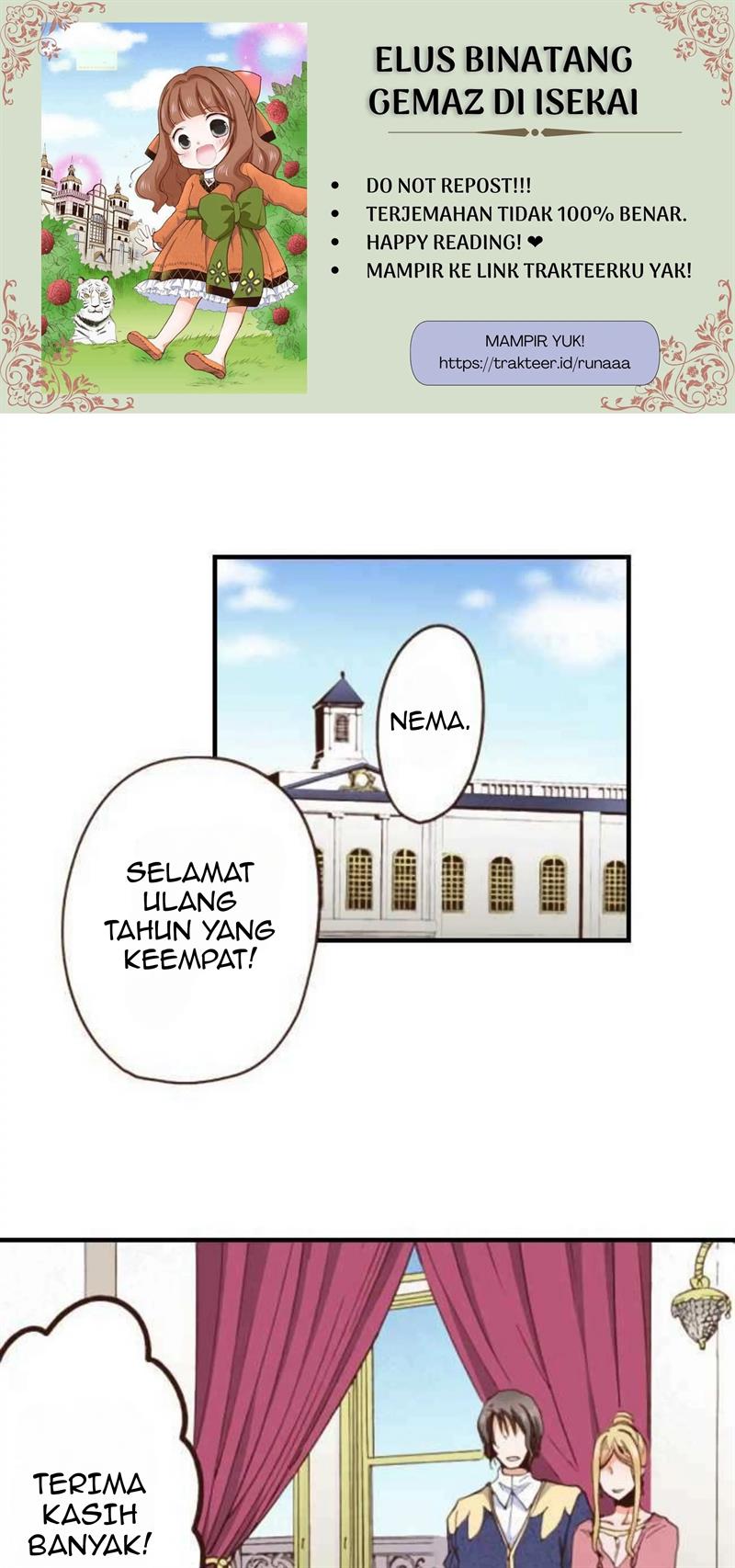Isekai de Mofumofu Nadenade Suru Tame ni Ganbattemasu. Chapter 6.1 Image 0