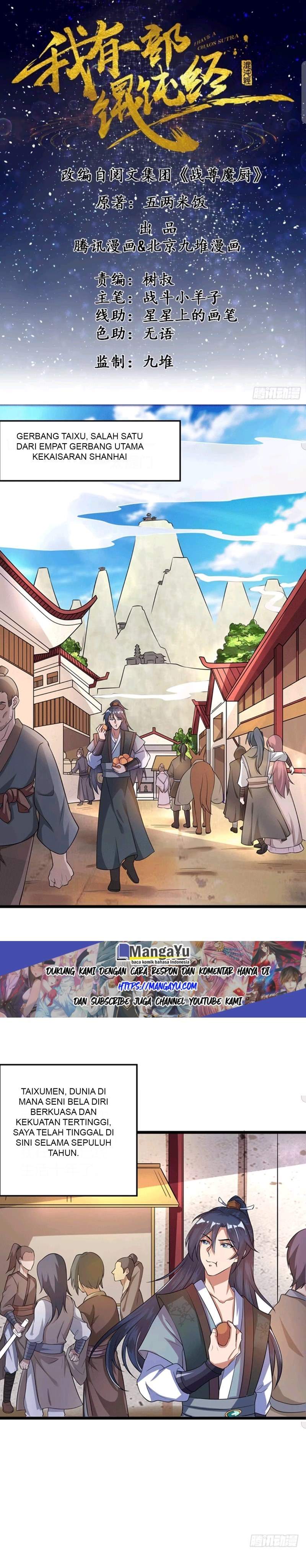 I have a Chaos Sutra Chapter 01 Image 1