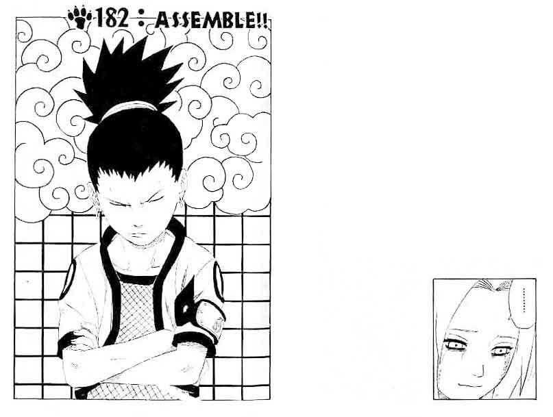 Naruto Chapter 182 Image 0