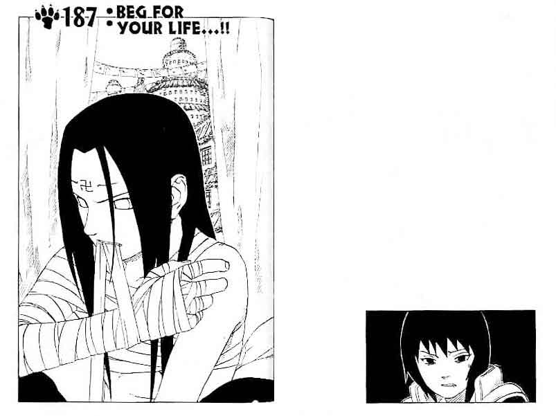 Naruto Chapter 187 Image 0