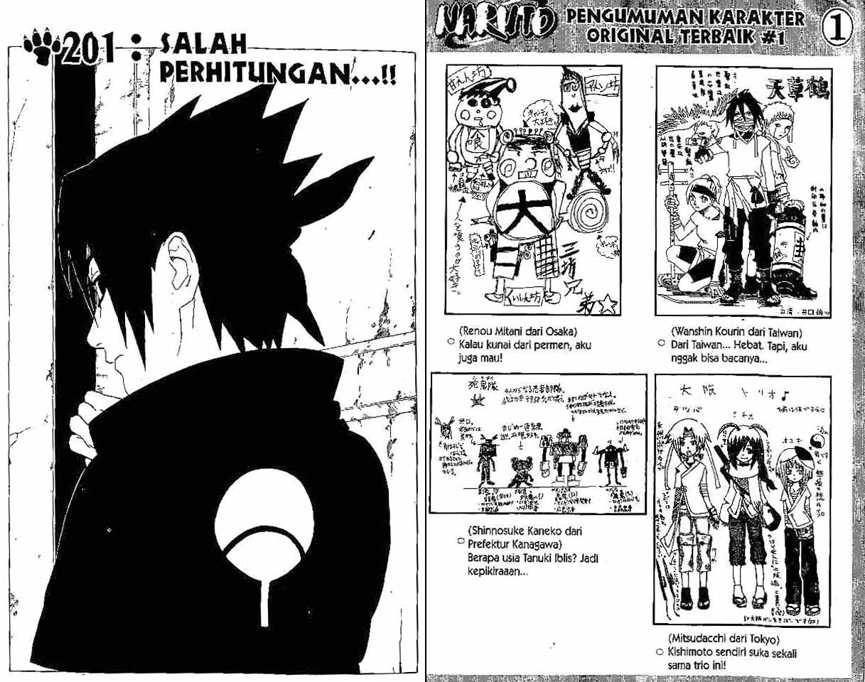 Naruto Chapter 201 Image 0