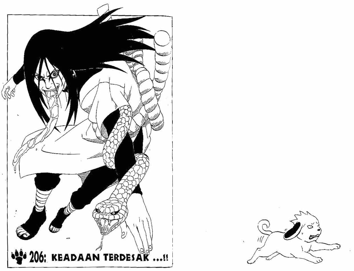 Naruto Chapter 206 Image 0