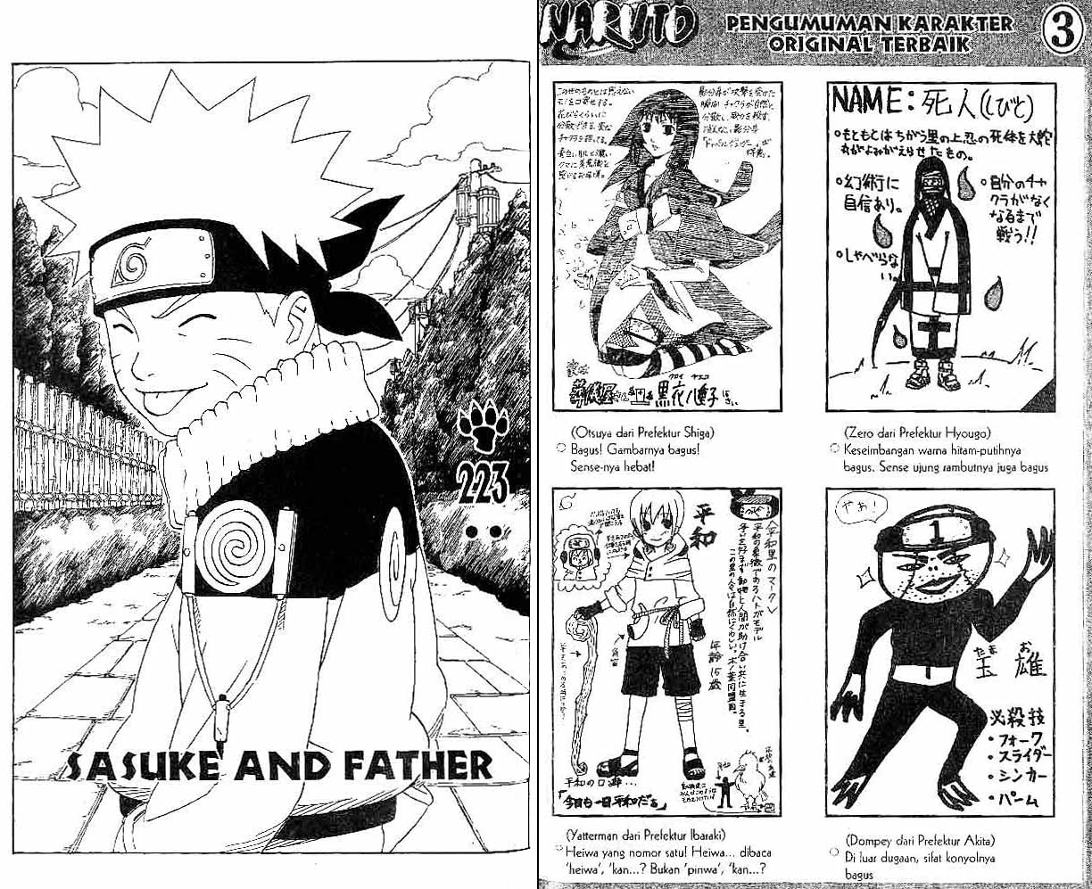 Naruto Chapter 223 Image 0