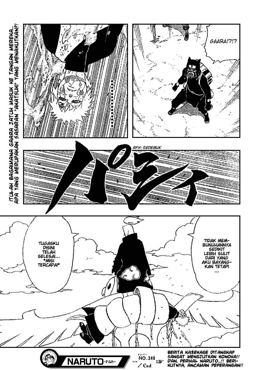 Naruto Chapter 249 Image 17