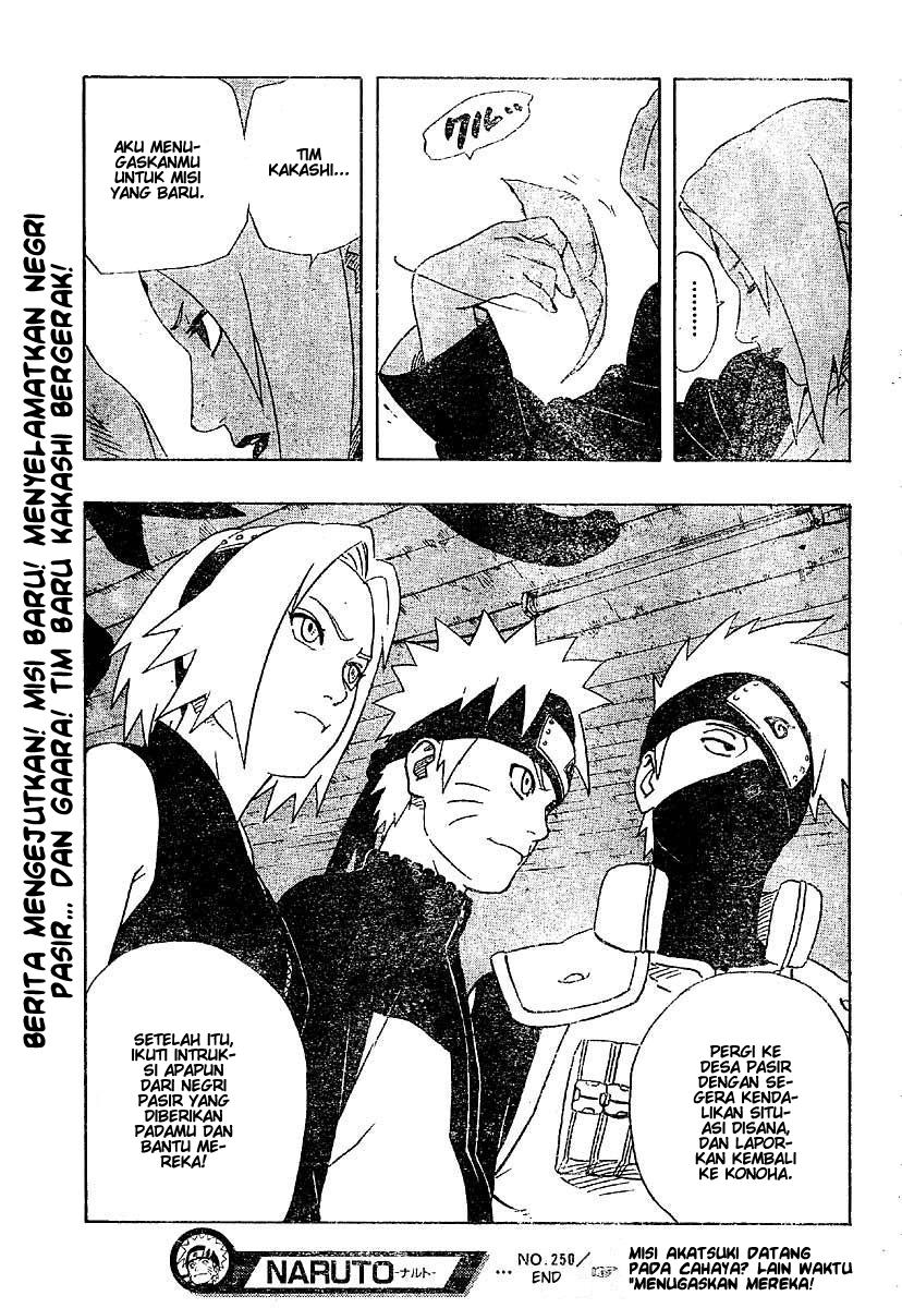 Naruto Chapter 250 Image 17