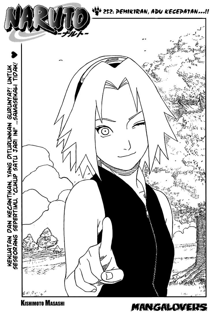 Naruto Chapter 252 Image 0