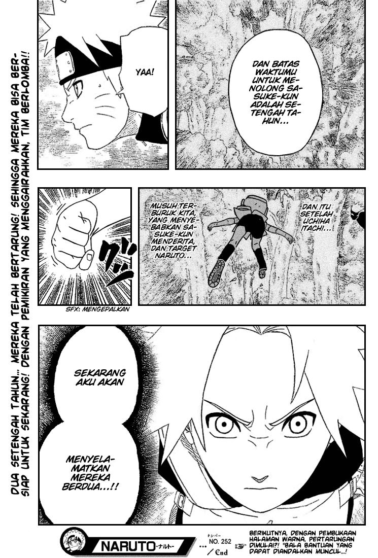 Naruto Chapter 252 Image 18