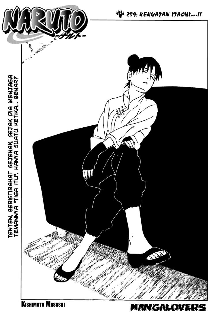 Naruto Chapter 259 Image 0
