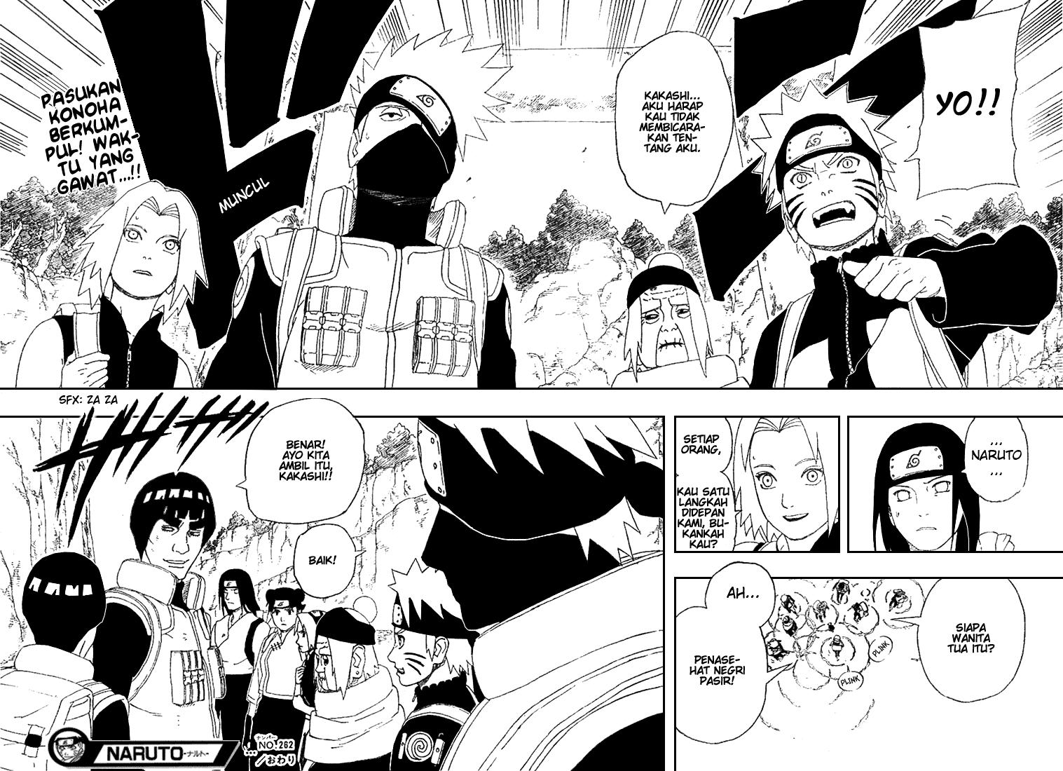 Naruto Chapter 262 Image 16