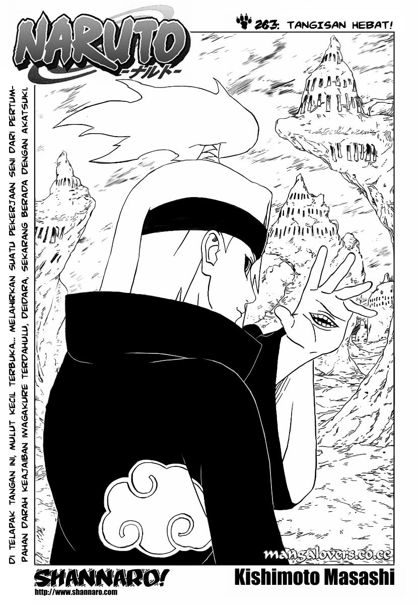 Naruto Chapter 263 Image 0