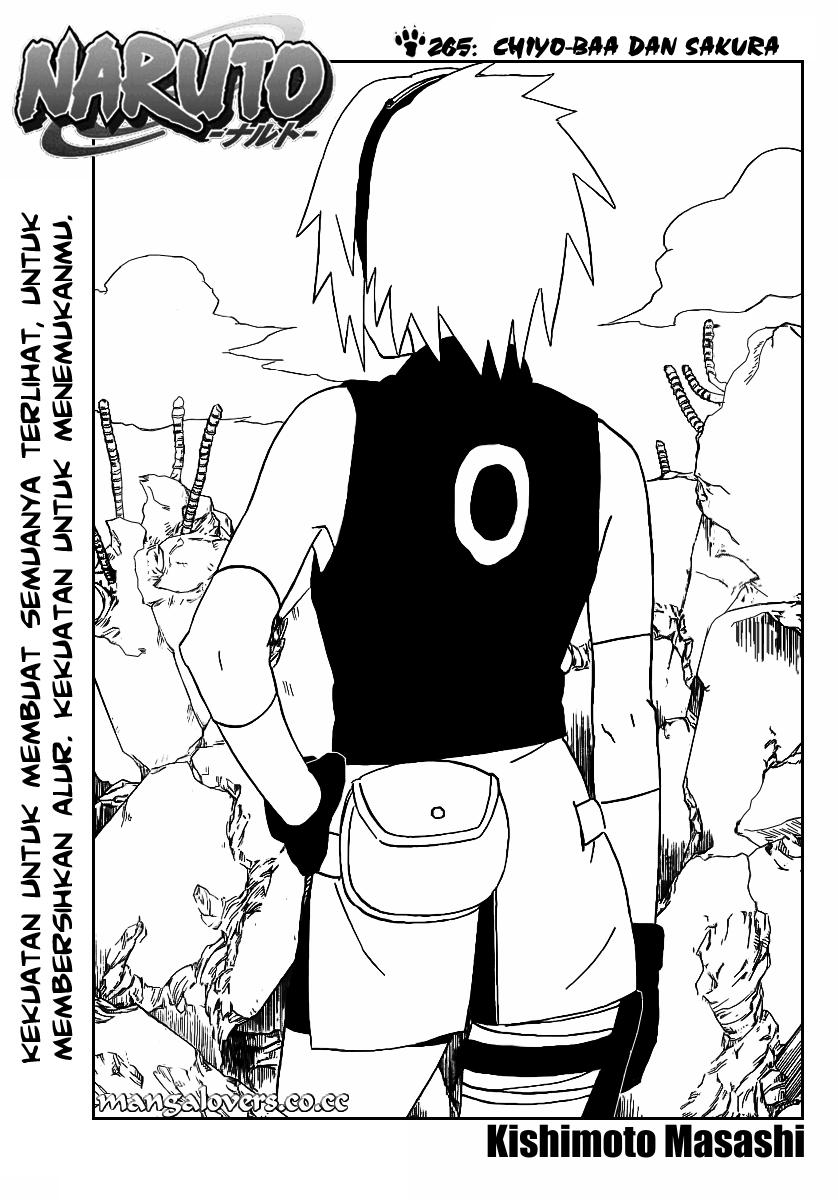 Naruto Chapter 265 Image 0