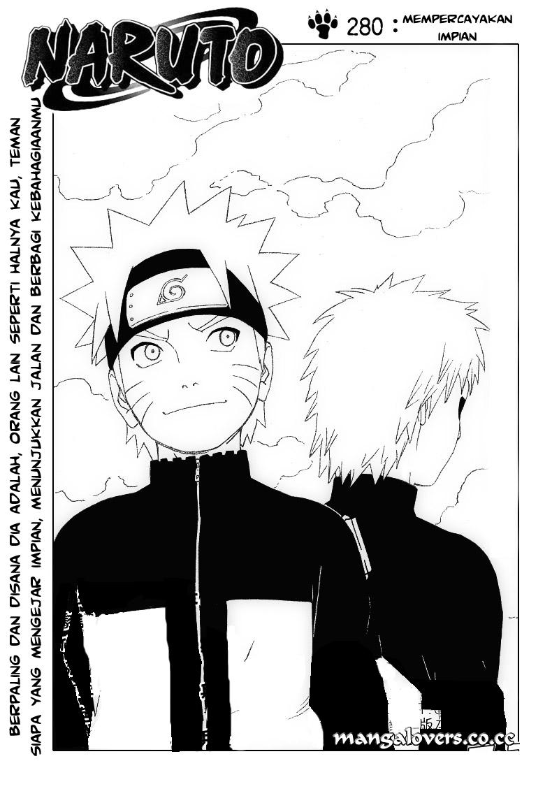 Naruto Chapter 280 Image 0