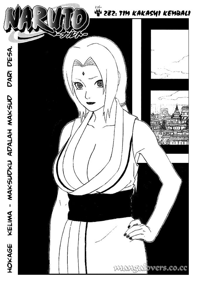 Naruto Chapter 282 Image 0